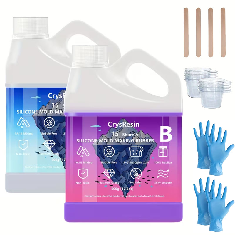 Candle Making Kit - 500ml 2 Botellas de Silicona Líquida