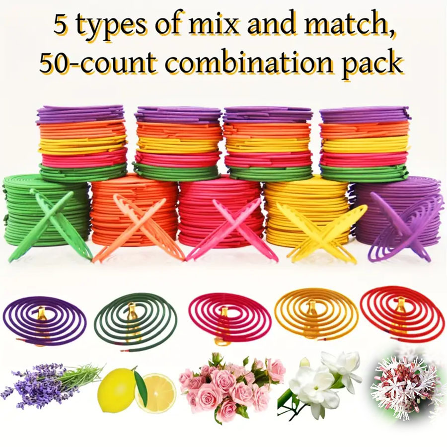 Uv Inhibitor Candle - 50 barras de incienso de fragancia