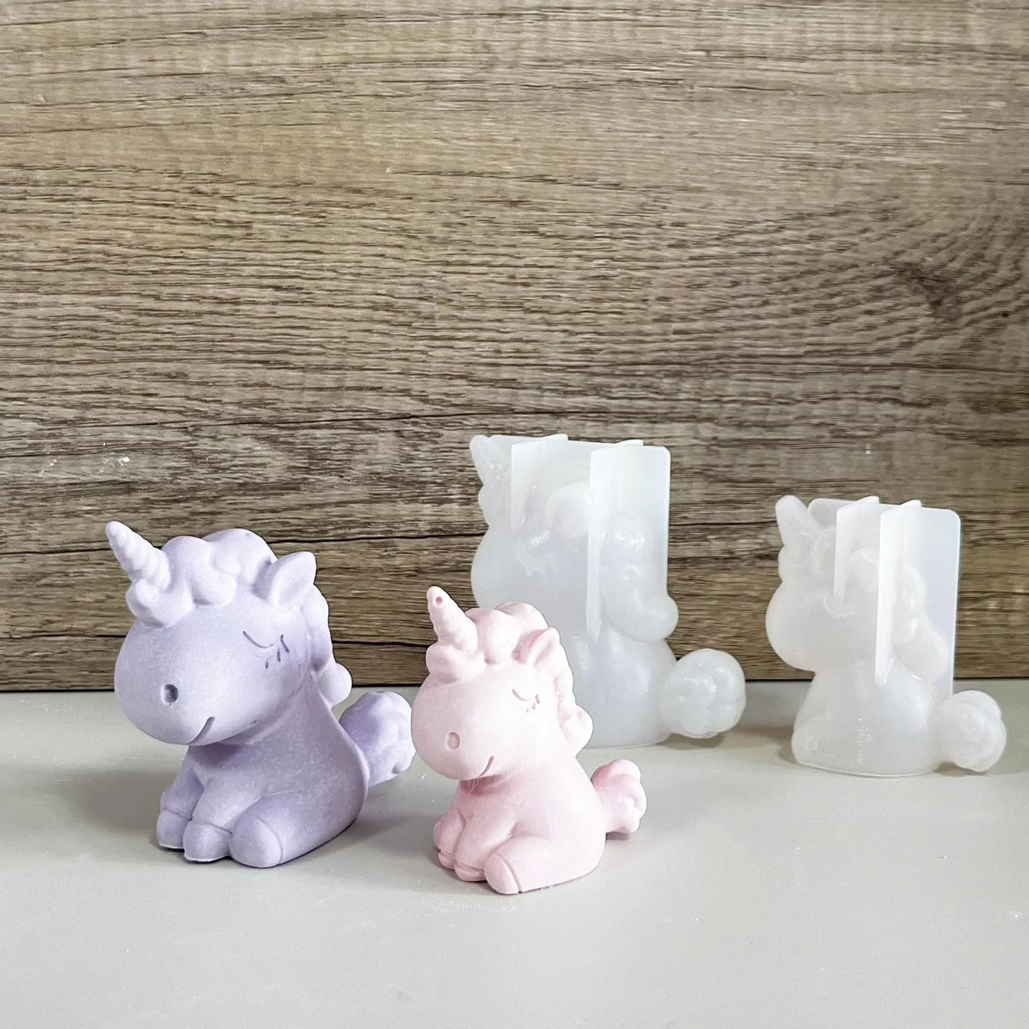Candle Making Class - Molde geométrico 3D de silicona para