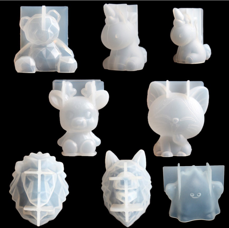 Candle Making Moulds - Moldes de resina Epoxy de silicona