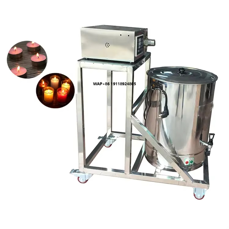 Paraffin Candle Wax - Máquina Neumática Semiautomática de Escritorio para