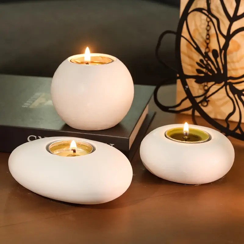 Candle Making Moulds - Portavelas candelita, molde de silicona de