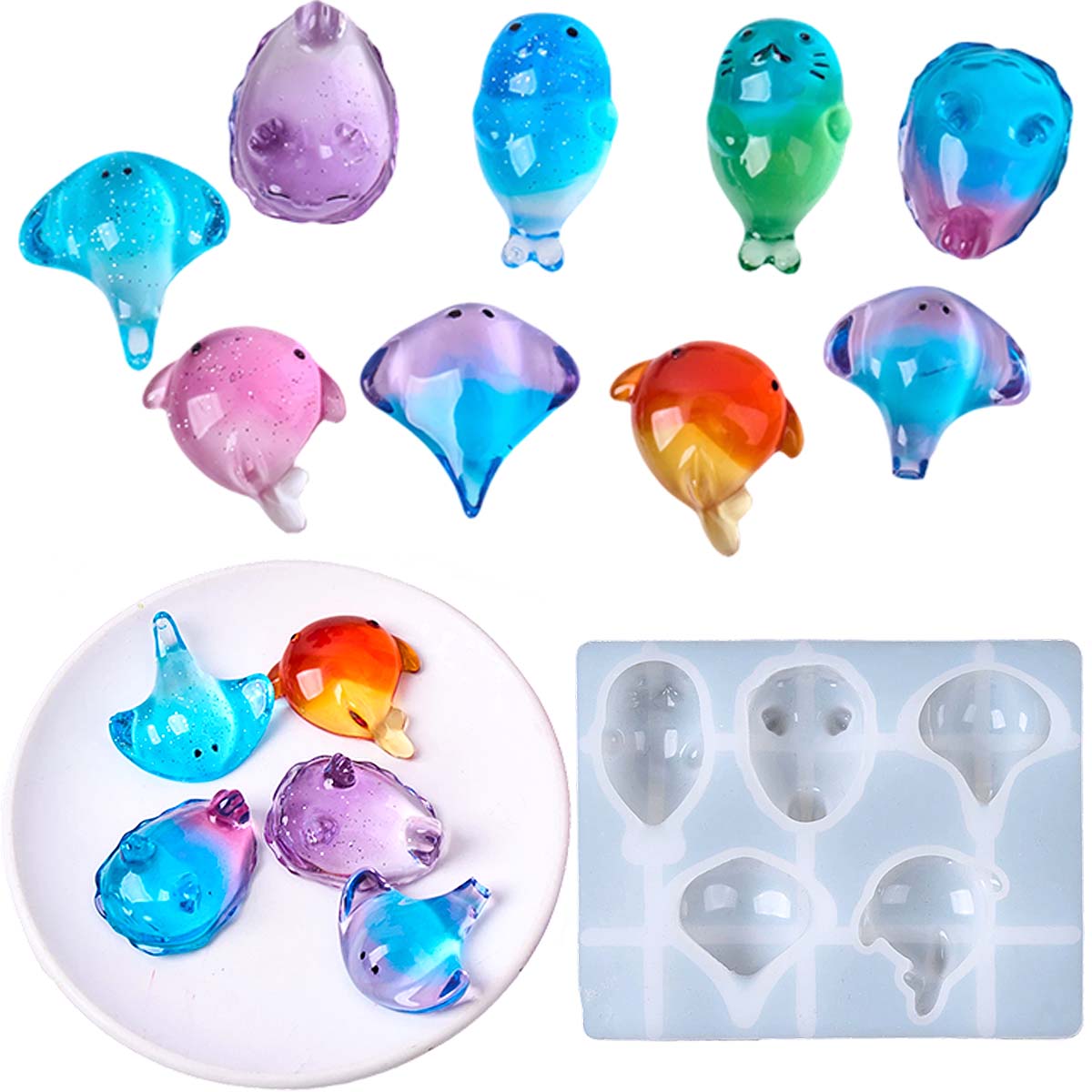 Candle Making Moulds - Molde de silicona 3D de rayo