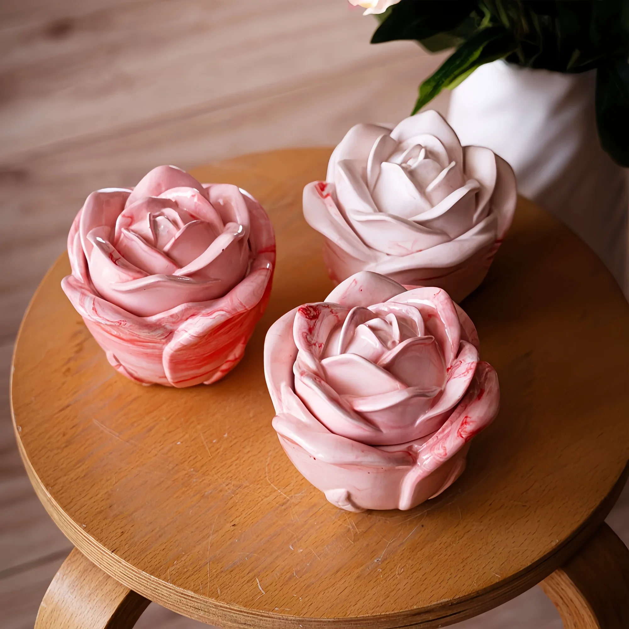 Candle Making Moulds - Juego de 2 piezas de moldes