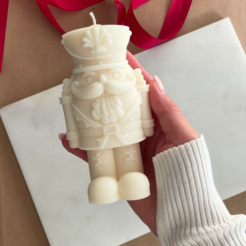 Candle Making Fat - Molde de vela de soldado Cascanueces,