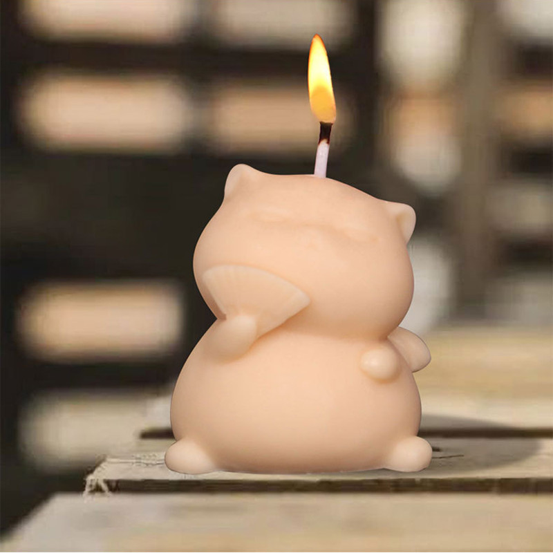 Candle Making Fat - Molde de vela de silicona con