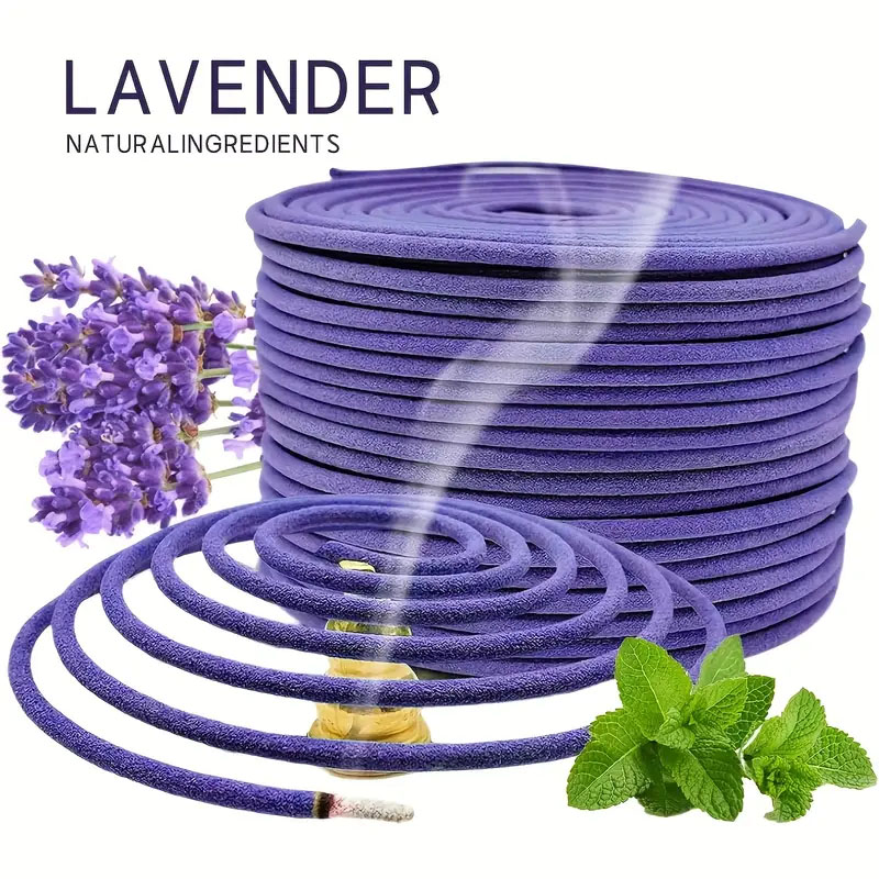 Uv Inhibitor Candle - Rollos de Incienso de Aromaterapia Bougainvillea