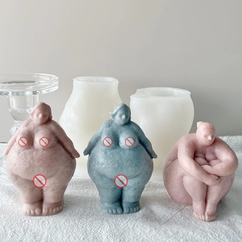 Molde de silicona de cuerpo hu - Candle Making Fat reseña y precio