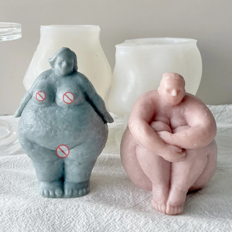 Molde de silicona de cuerpo hu - Candle Making Fat reseña y precio