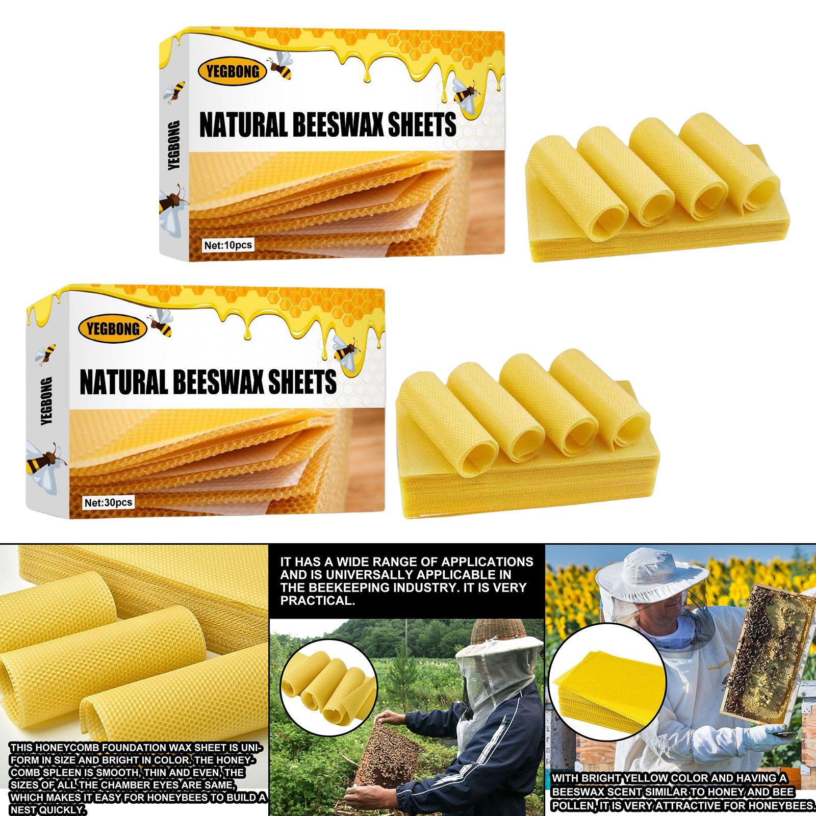 Hojas de cera de abejas, hojas - Candle Making Kit reseña y precio