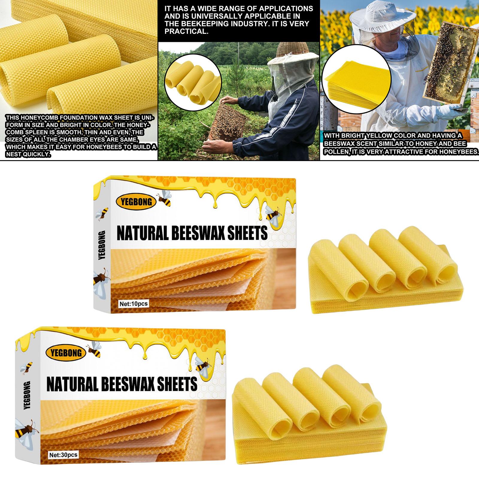 Hojas de cera de abejas, hojas - Candle Making Kit reseña y precio