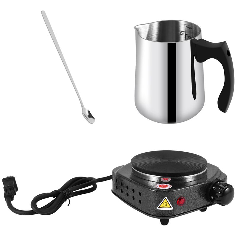 Olla para fundir cera con plac - Candle Making Quantities reseña y precio