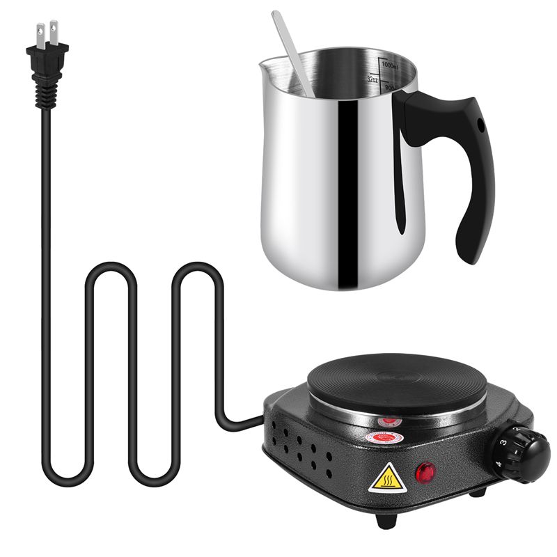 Olla para fundir cera con plac - Candle Making Quantities reseña y precio