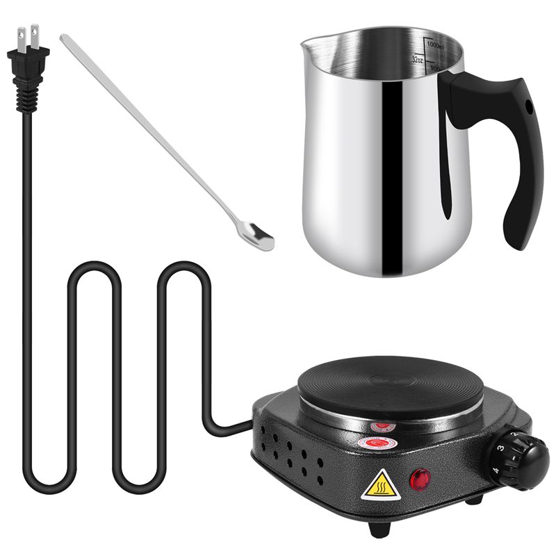 Olla para fundir cera con plac - Candle Making Quantities reseña y precio
