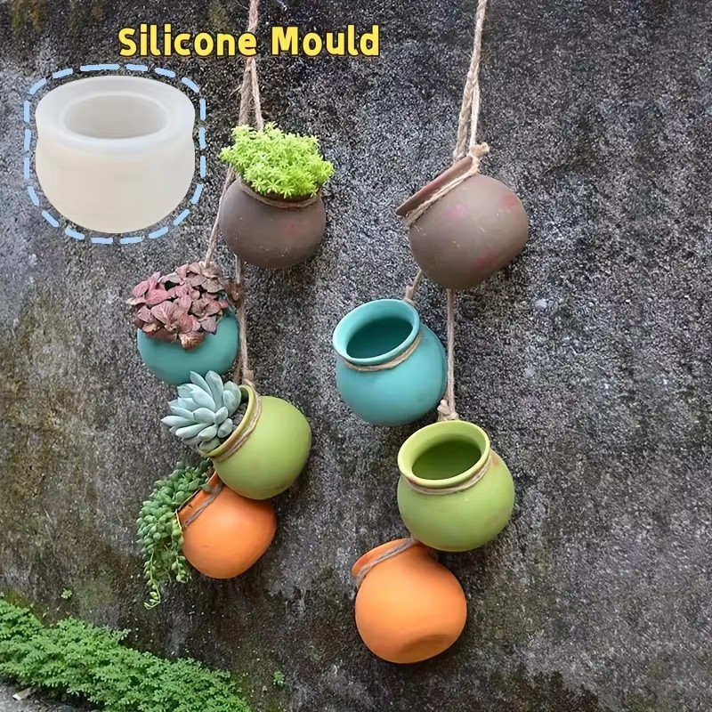 Moldes de silicona para maceta - Candle Making Moulds reseña y precio