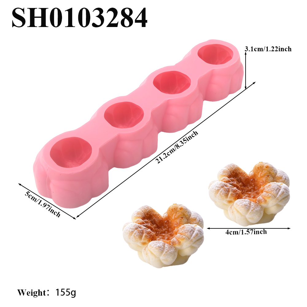 Molde de silicona de 1 o 4 cav - Candle Making Items reseña y precio