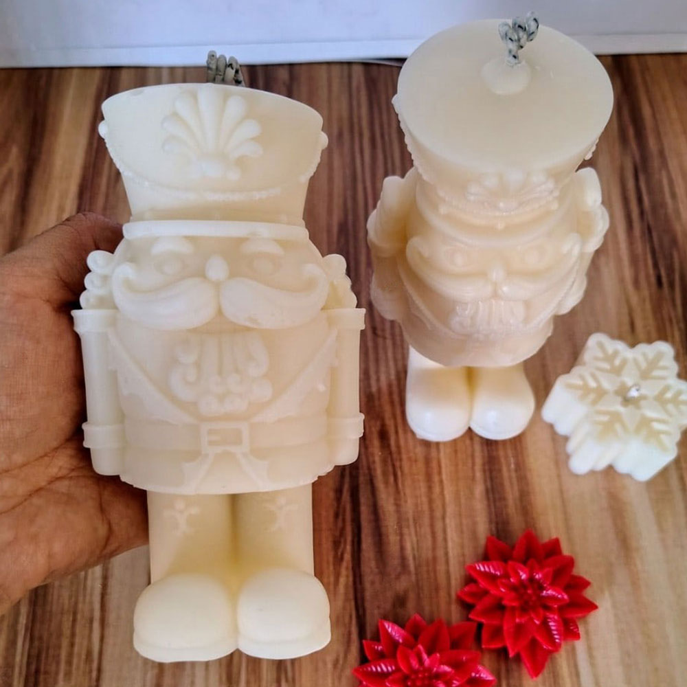 Molde de vela de silicona de s - Candle Making Fat reseña y precio
