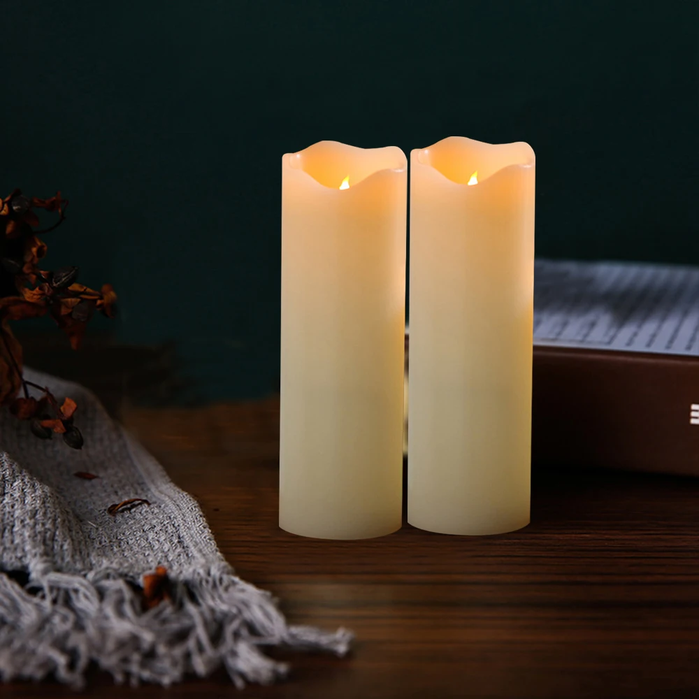 Luz de vela LED de 2 uds, vela - Paraffin Candle Wax reseña y precio