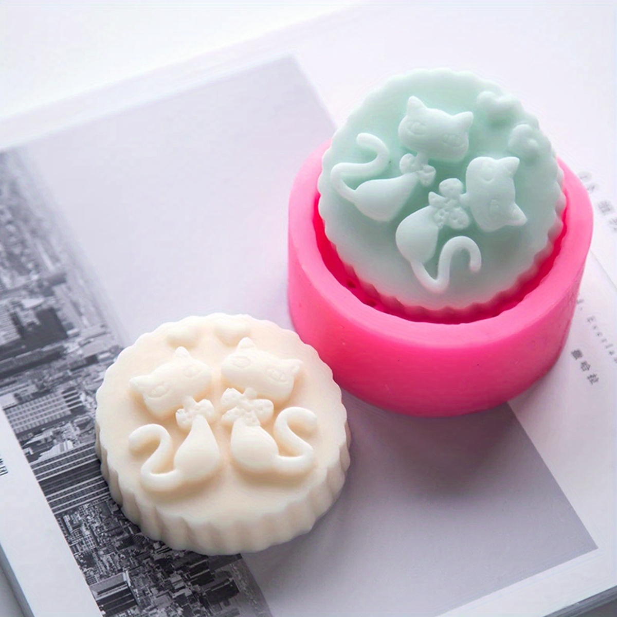 Molde de silicona para jabón c - Candle Making Experience reseña y precio