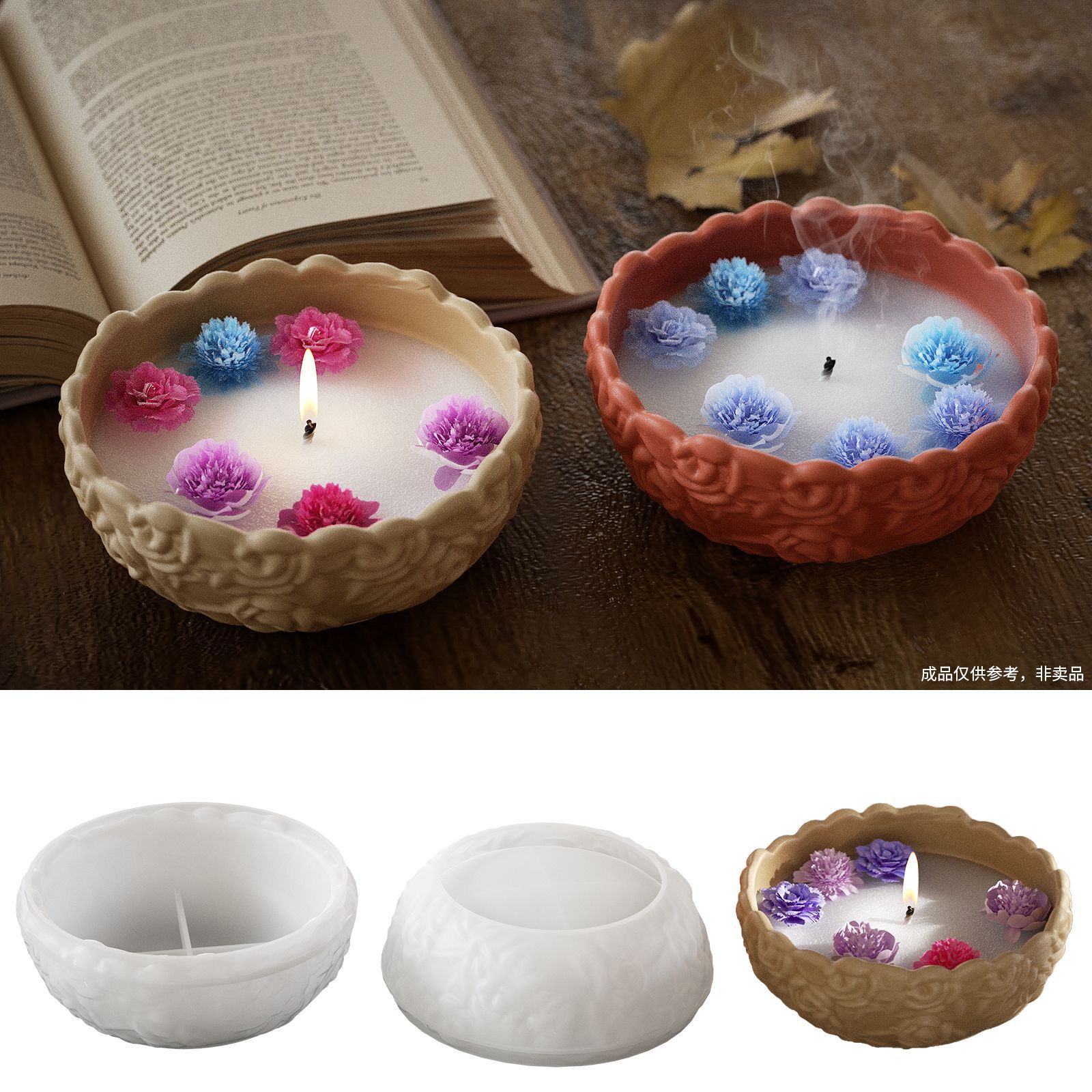 Molde para hacer velas de yeso - Candle Making Fat reseña y precio