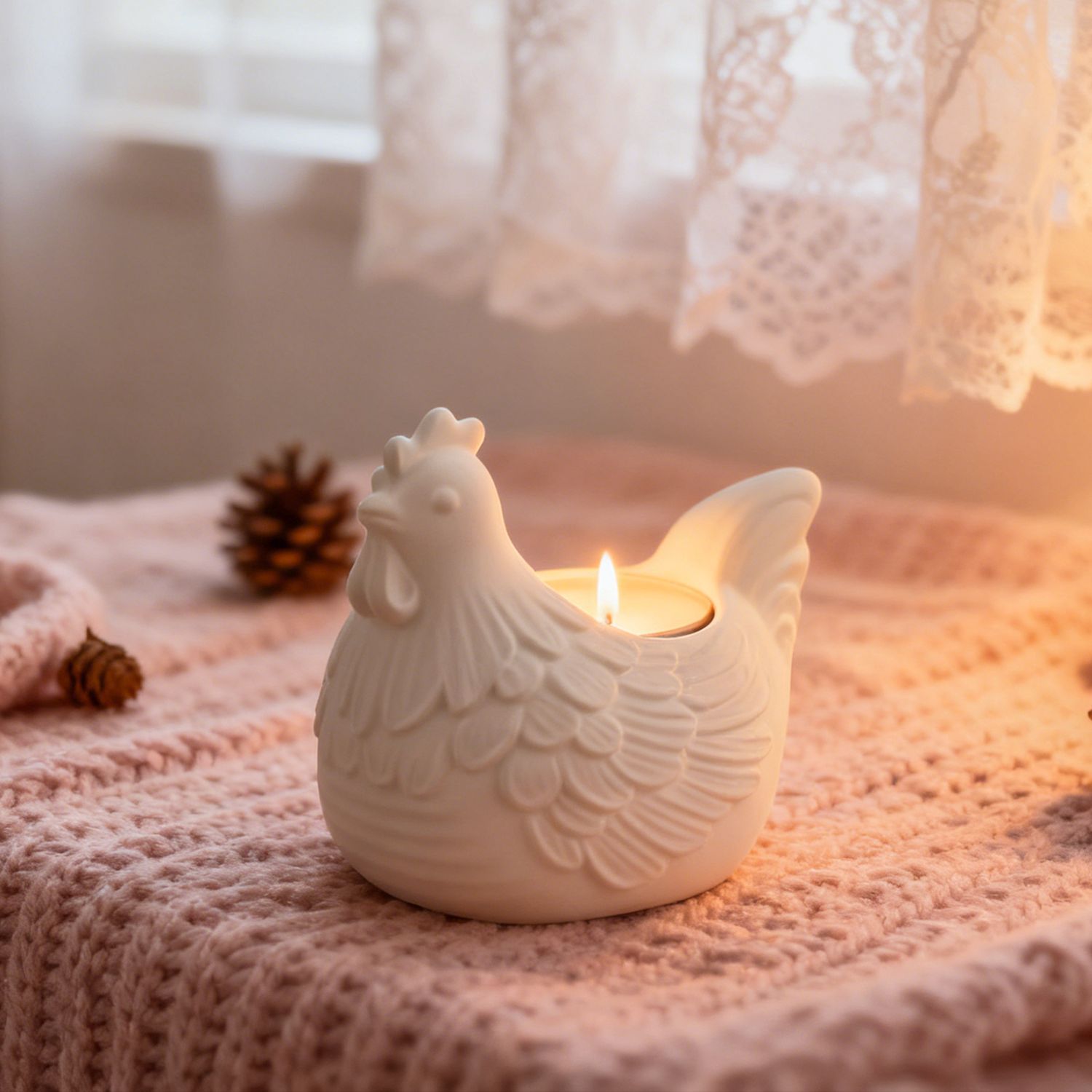 Portavelas de pollo pequeño 3D - Candle Making Moulds reseña y precio