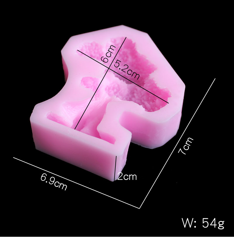 Molde de gel de sílice de árbo - Candle Making Moulds reseña y precio