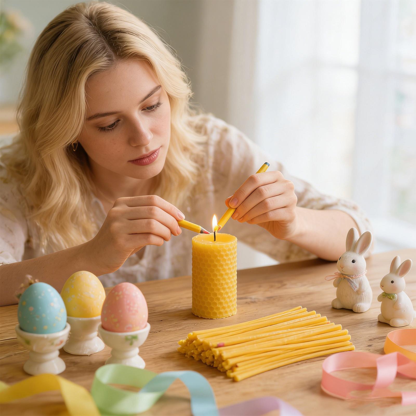 Palitos de Cera de Abeja para  - Candle Making Kit reseña y precio