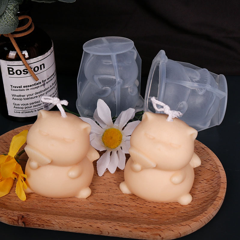 Molde de vela de silicona con  - Candle Making Fat reseña y precio