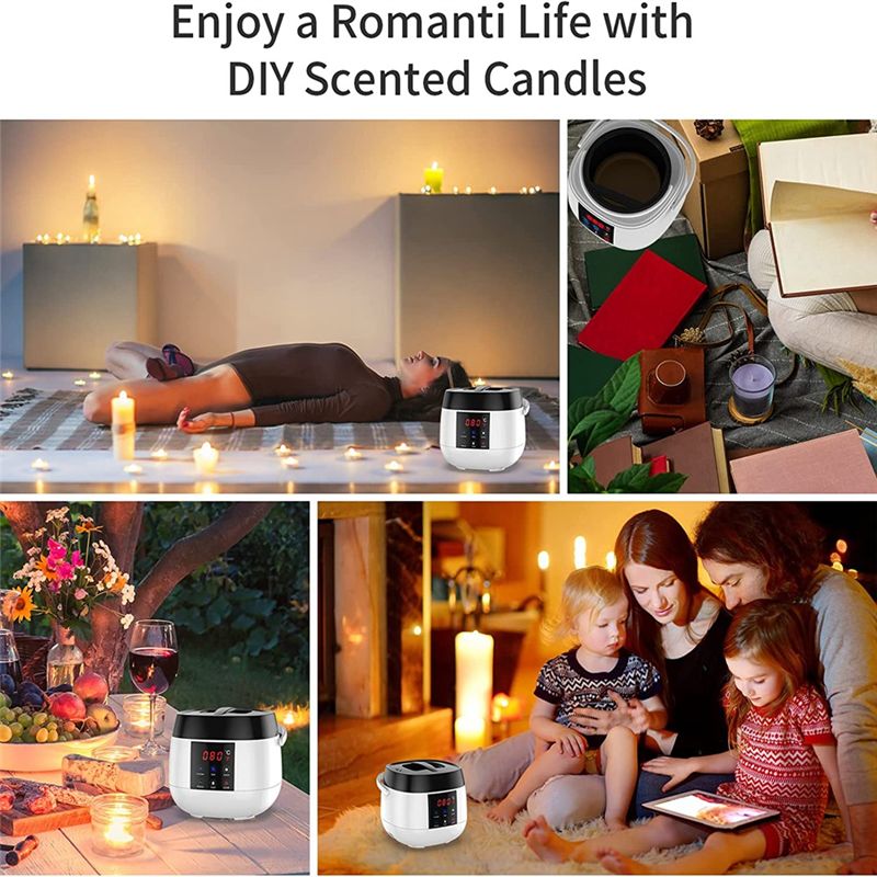 Olla para derretir cera para h - Candle Making Temperature reseña y precio