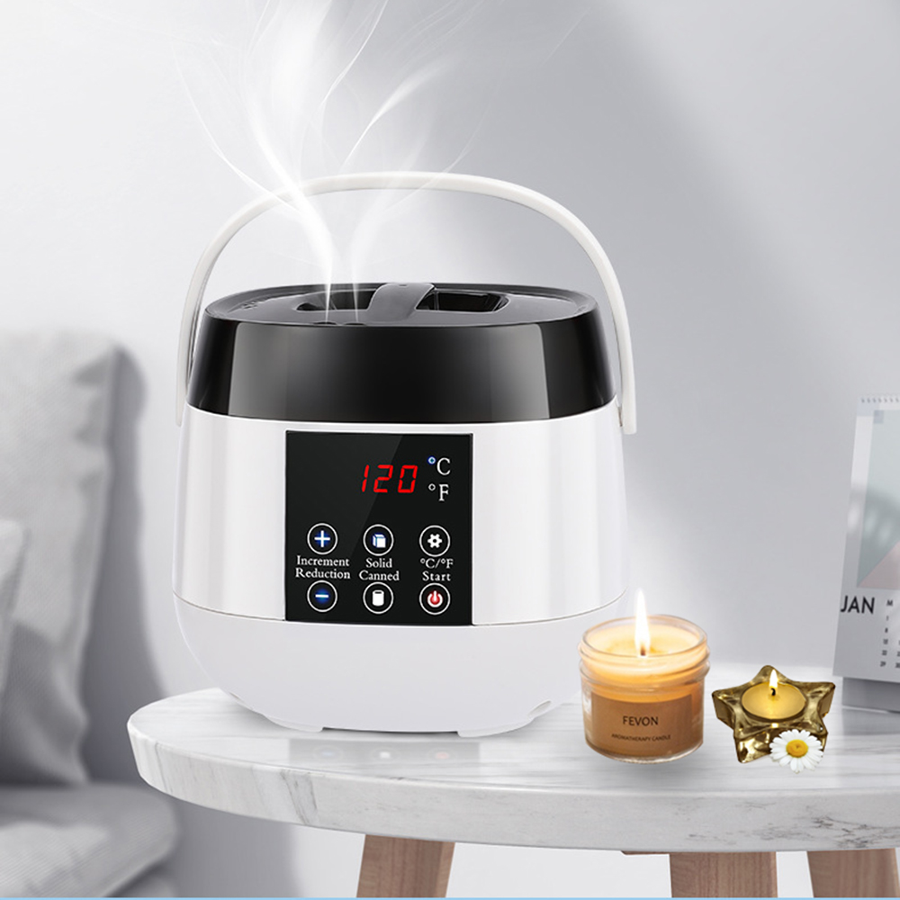 Bote de fusión de cera para fa - Candle Making Temperature reseña y precio