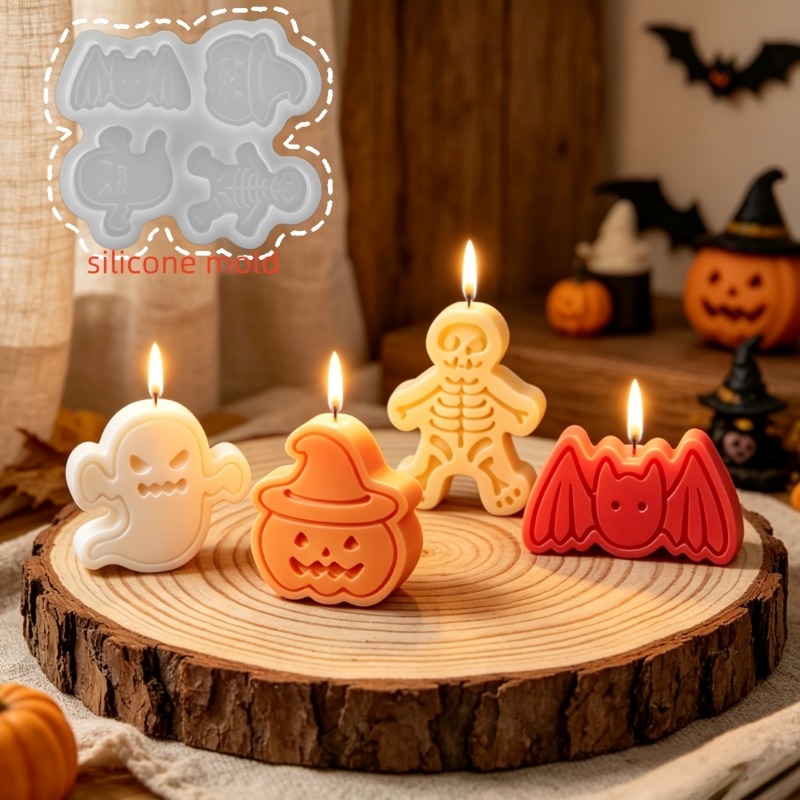 Juego de moldes de silicona de - Candle Making Moulds reseña y precio