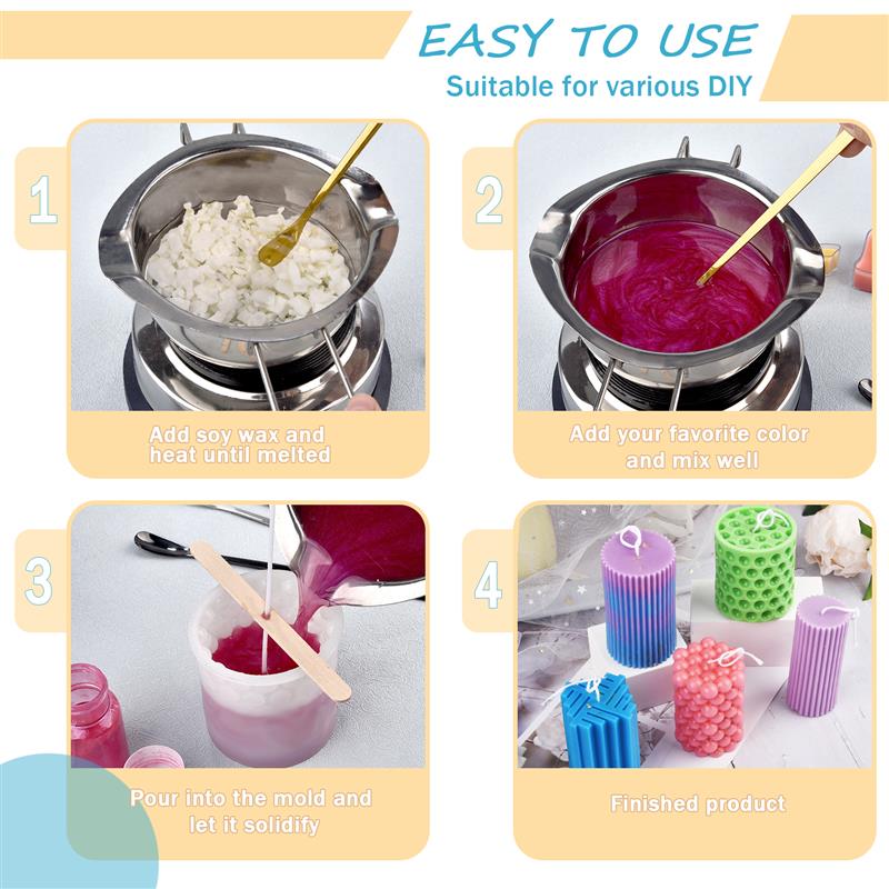 Material de parafina de cera d - Candle Making Experience reseña y precio