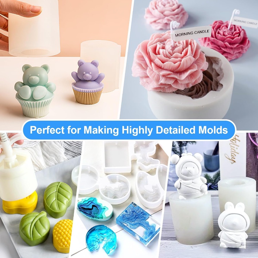 Kit para hacer moldes de silic - Candle Making Moulds reseña y precio